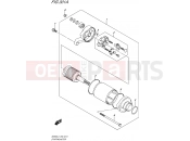 SUZUKI SV650A L7 (2017) (E19) 301A - STARTING MOTOR