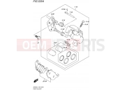 SUZUKI SV650A L7 (2017) (E19) 535A - FRONT CALIPER