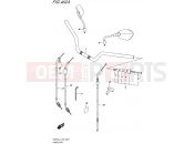 SUZUKI SV650A L7 (2017) (E19) 462A - HANDLEBAR
