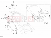 DUCATI 2005 Monster 620 Dark SEAT » TANK/SEAT