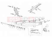 DERBI Terra 125 Swing arm - Shock absorber