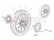 derbi Terra 125 Adventure Rear wheel