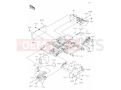 KAWASAKI 2020 Frame Fittings(Rear)