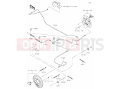 KAWASAKI 2020 Rear Brake Piping