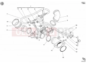 DUCATI Monster 620 Dark Single Disc THROTTLE BODY » INTAKE, CARBURETTOR