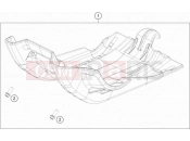 HUSQVARNA 2021 Offroad FE 501s (F2475U4) [US] ENGINE GUARD|Frame|03