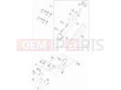 HUSQVARNA 2021 Offroad FE 501s (F2475U4) [US] EXHAUST SYSTEM|Frame|05