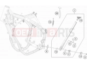 HUSQVARNA 2021 Offroad FE 501 (F2403U4) [EU] SIDE / CENTER STAND|Frame|03
