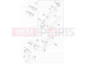 HUSQVARNA 2021 Offroad FE 501 (F2403U4) [EU] EXHAUST SYSTEM|Frame|05