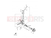 YAMAHA RT100 RT100M (3ULB) 2000 OIL PUMP