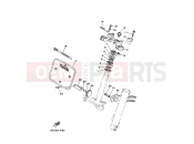 YAMAHA RT100 RT100M (3ULB) 2000 STEERING