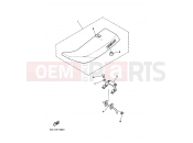 YAMAHA RT100 RT100M (3ULB) 2000 SEAT