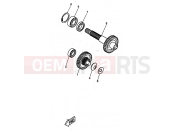 YAMAHA CW50RS BW'S NEXT GENERATION (5FX3) 1999 TRANSMISSION