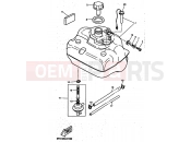 YAMAHA CW50RS BW'S NEXT GENERATION (5FX3) 1999 RESERVOIR A CARBURANT