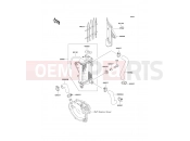KAWASAKI 2002 Radiator