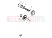 YAMAHA CW50RS NEXT GEN (5FX4) 1999 TRANSMISSION