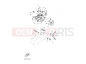 YAMAHA CW50RS NEXT GEN (5FX4) 1999 ROUE ARRIERE