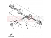 YAMAHA YN50 YN50R NEO'S 1999 CRANKSHAFT & PISTON