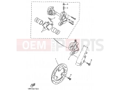 YAMAHA YN50 YN50R NEO'S 1999 FRONT BRAKE CALIPER