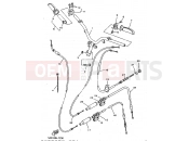 YAMAHA YN50 YN50R NEO'S 1999 STEERING HANDLE & CABLE