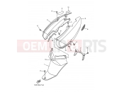 YAMAHA YN50 NEO'S (5ADK) 1999 SIDE COVER