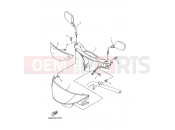 YAMAHA YN50 NEO'S (5ADK) 1999 COWLING 1