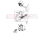 YAMAHA YQ50 NITRO (5KH2) 1999 OIL PUMP