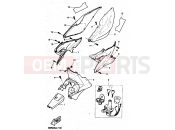 YAMAHA YQ50 NITRO (5KH2) 1999 SIDE COVER