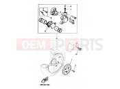 YAMAHA YQ50 NITRO (5KH2) 1999 FRONT BRAKE CALIPER
