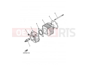 YAMAHA YN50 NEO'S (5ADE) 1999 CYLINDER