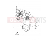 YAMAHA YN50 NEO'S (5ADE) 1999 AIR SHROUD & FAN
