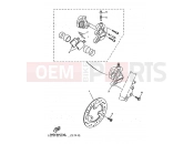 YAMAHA YN50 NEO'S (5ADE) 1999 FRONT BRAKE CALIPER