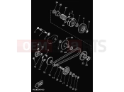 YAMAHA CW50 BW'S ORIGINAL (4VVV) 1999 EMBRAYAGE