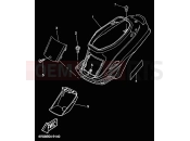 YAMAHA CW50 BW'S ORIGINAL (4VVV) 1999 COUVERCLE LATERAL