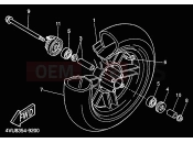 YAMAHA CW50 BW'S ORIGINAL (4VVV) 1999 ROUE AVANT