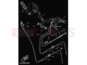 YAMAHA CW50 BW'S ORIGINAL (4VVV) 1999 GUIDON & CABLE