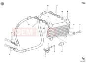 DUCATI Monster S2R 800 DARK OIL COOLER » LUBRICATION SYSTEM