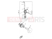 YAMAHA CW50RS BW'S (4YA4) 1998 OIL PUMP