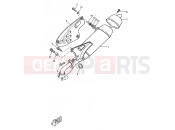 YAMAHA CW50RS BW'S (4YA4) 1998 EXHAUST