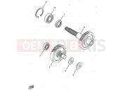 YAMAHA CW50RS BW'S (4YA4) 1998 TRANSMISSION