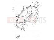 YAMAHA CW50RS BW'S (4YA4) 1998 SIDE COVER