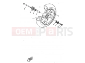 YAMAHA CW50RS BW'S (4YA4) 1998 FRONT WHEEL