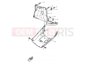 YAMAHA CW50RS BW'S (4YA4) 1998 LEG SHIELD