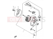 YAMAHA CW50RS BW'S (4YA4) 1998 GENERATOR