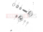 YAMAHA CW50RSP (5CC3) 1998 TRANSMISSION