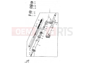 YAMAHA CW50RSP (5CC3) 1998 FRONT FORK