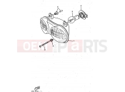 YAMAHA CW50RSP (5CC3) 1998 HEADLIGHT
