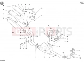 DUCATI 2005 Monster S4R EXHAUST SYSTEM » EXHAUST SYSTEM
