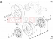 DUCATI 2005 Monster S4R WHEELS » FRONT WHEEL