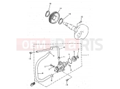 YAMAHA YN50 OVETTO (5ADA) 1998 OIL PUMP